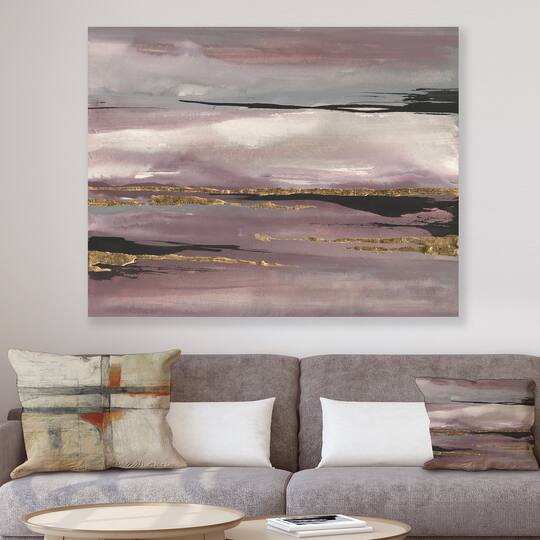 Designart - Purple Glam Storm III